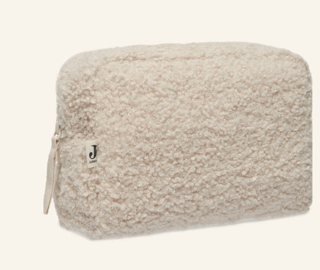 Toilettasje teddy, Creme