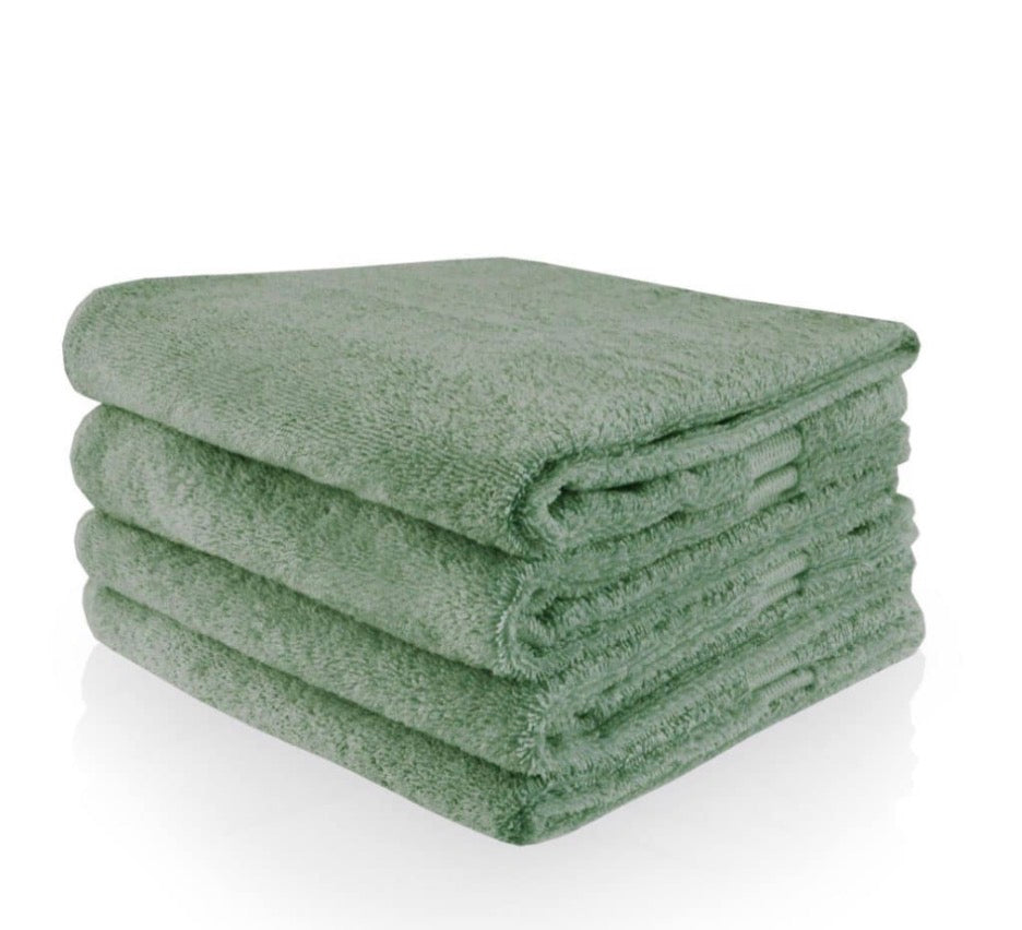 Badlaken 70x140, stone green